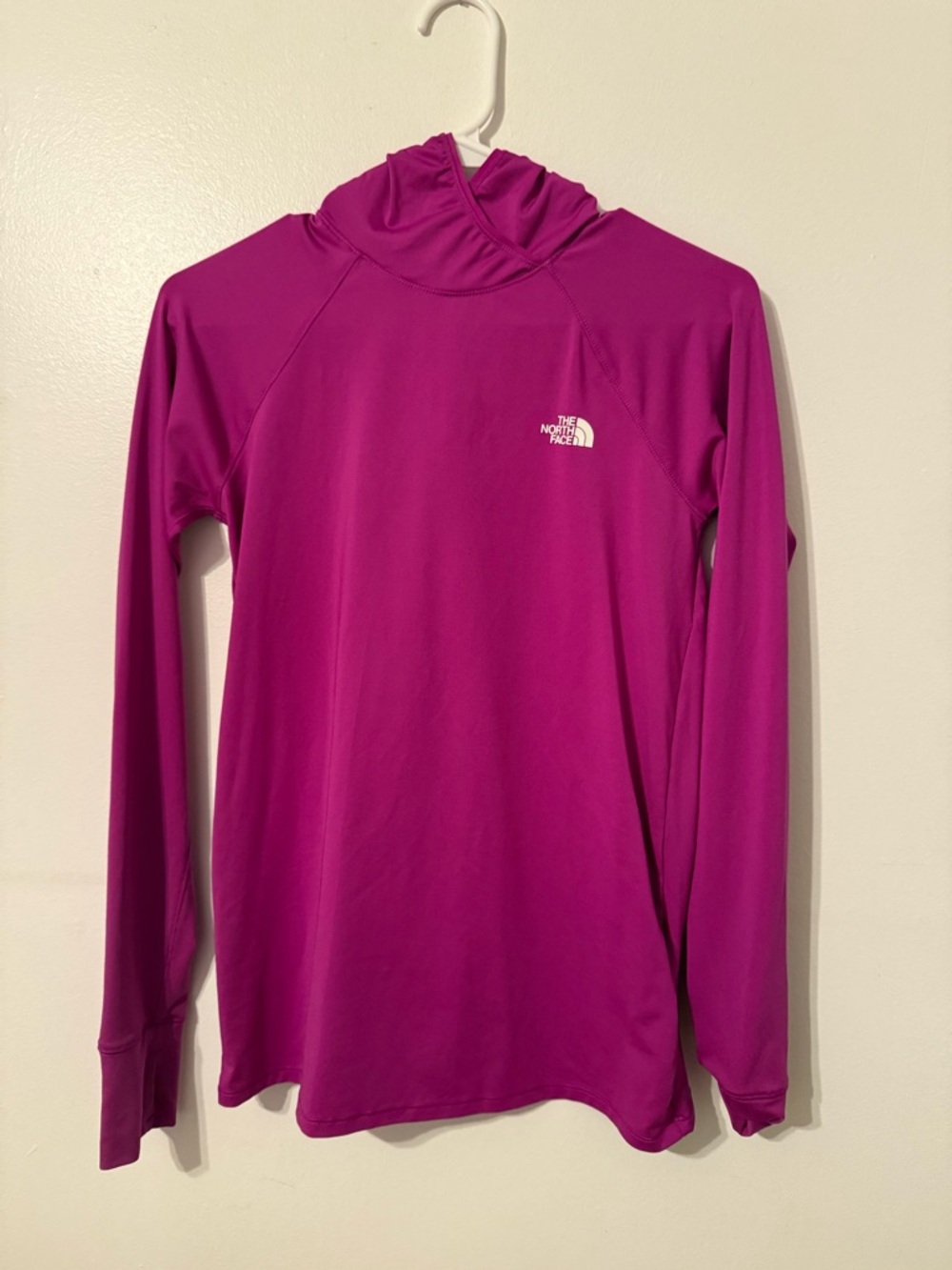 The North Face Fuchsia Hooded Performance Top